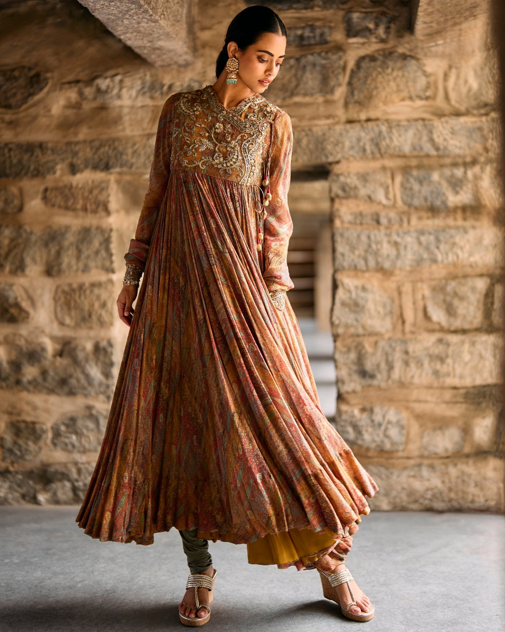 Phalgun Angrakha Set By KYNAH, Luxury Indian Fashion & Bridal Wear