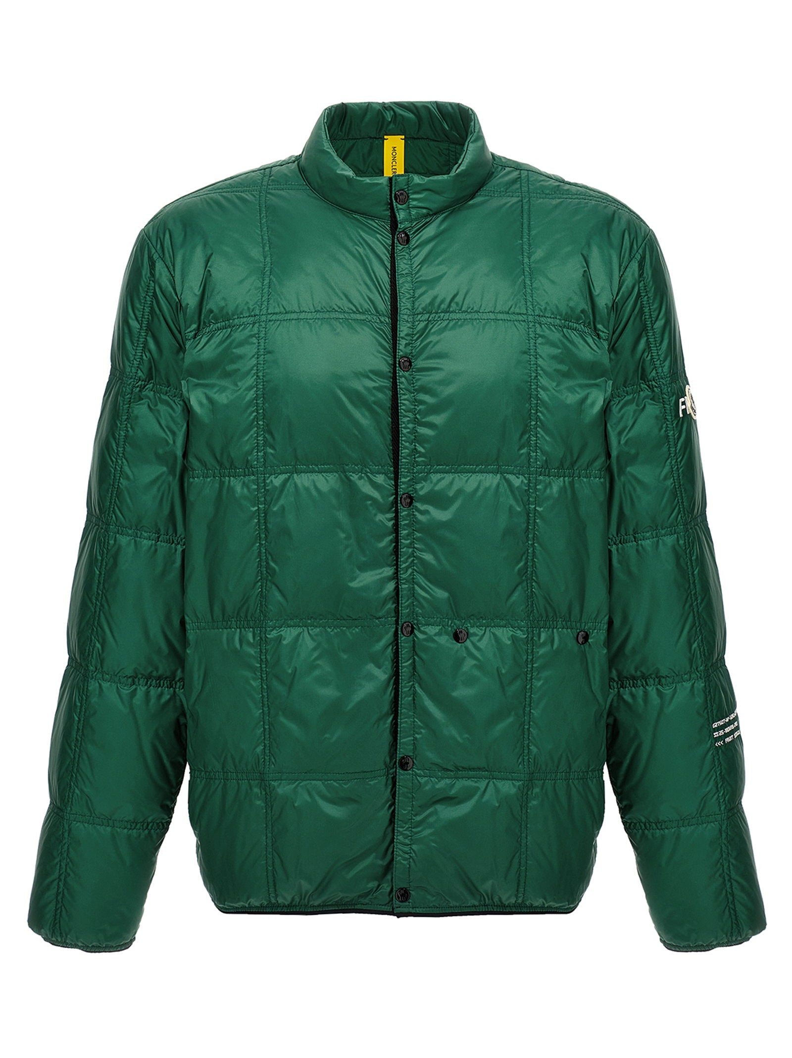 Moncler Genius Quilted Down Down Jacket — Green