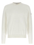 Moncler Genius Cotton Crewneck Sweater — White