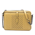 Nappa Intrecciato Belt Flap Camera Bag
