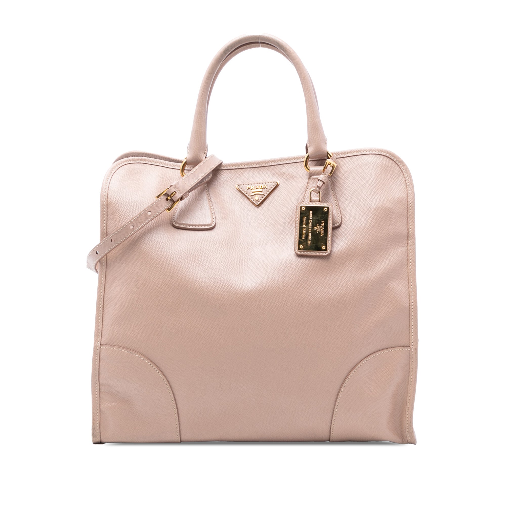 Saffiano Lux Shopping Tote