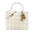 Medium Lambskin Cannage Studded Supple Lady Dior