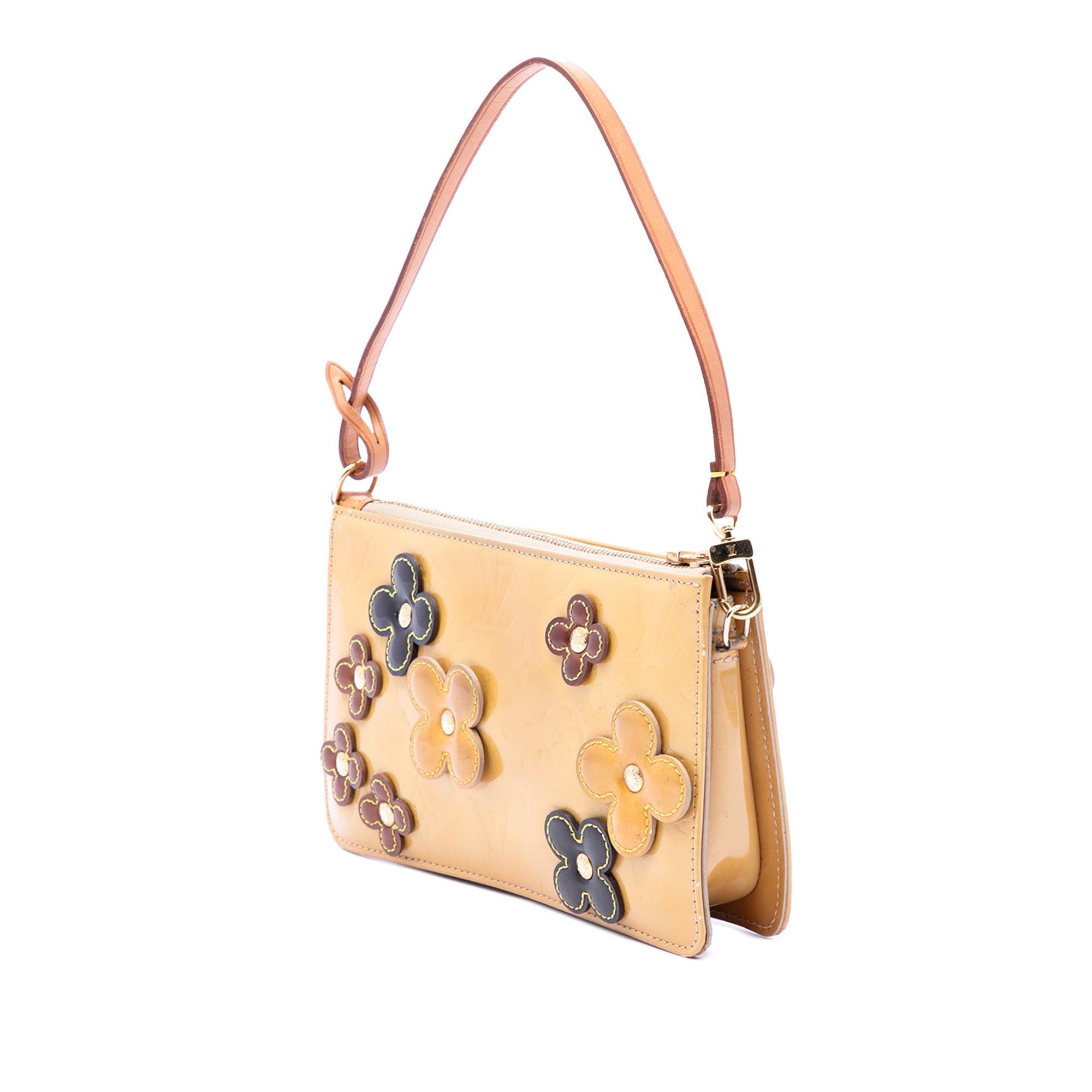Monogram Vernis Pochette Lexington Fleurs