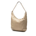 Metallic Leather Soho Shoulder Bag