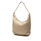 Metallic Leather Soho Shoulder Bag
