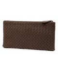 Nappa Intrecciato Zip Pouch