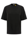 Moncler Genius Crewneck Cotton T-shirt — Black