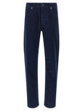 Stone Island Straight-Leg Corduroy Jeans — Navy