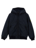 Stone Island Junior Recycled Nylon Padded Down Jacket — Navy