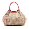 Medium Diamante Canvas Sukey Tote