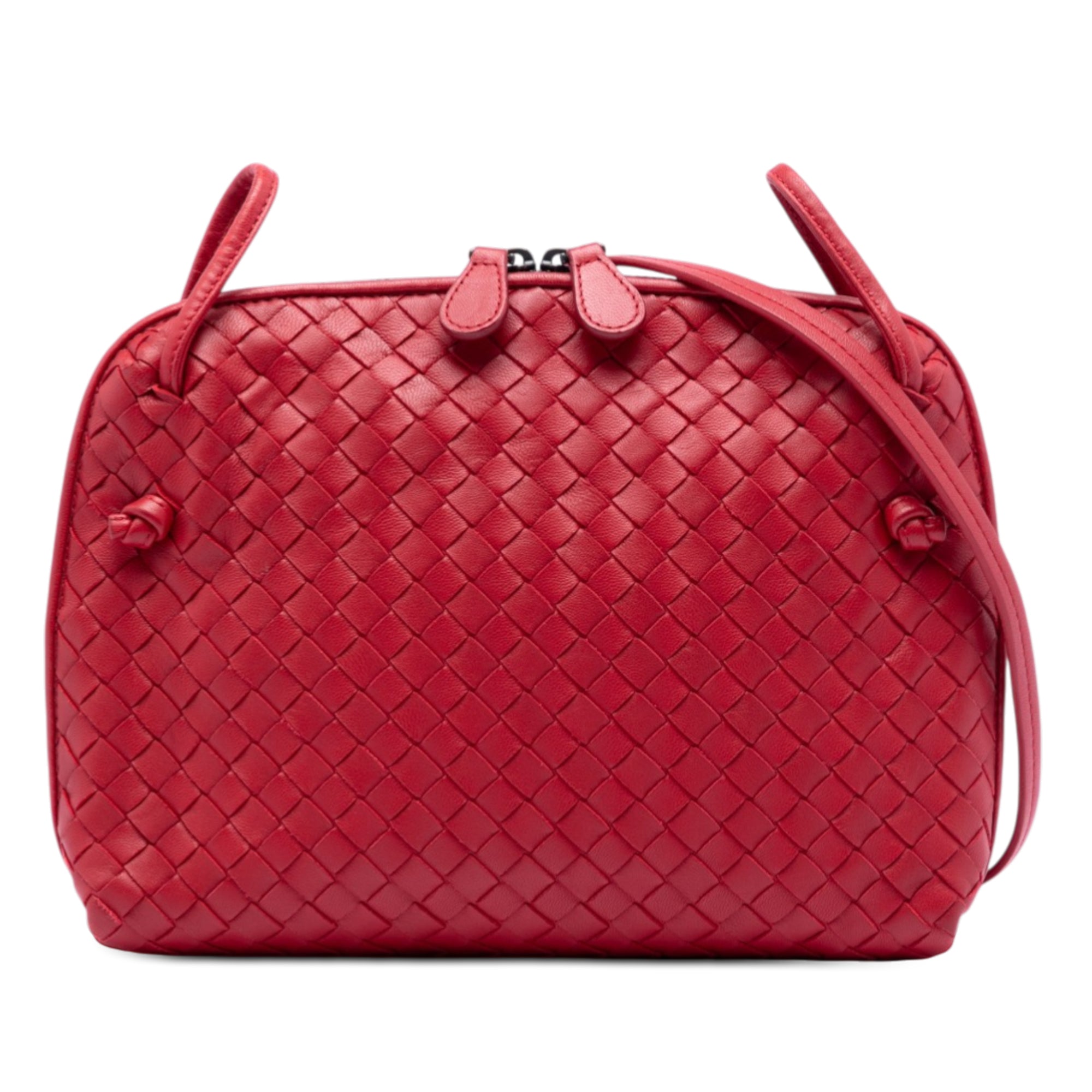 Nappa Intrecciato Nodini Crossbody