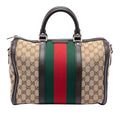 Medium GG Canvas Web Joy Boston Bag