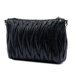 Matelasse Nappa Lux Charm Shoulder Bag