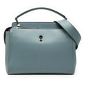 Medium Leather DotCom Satchel