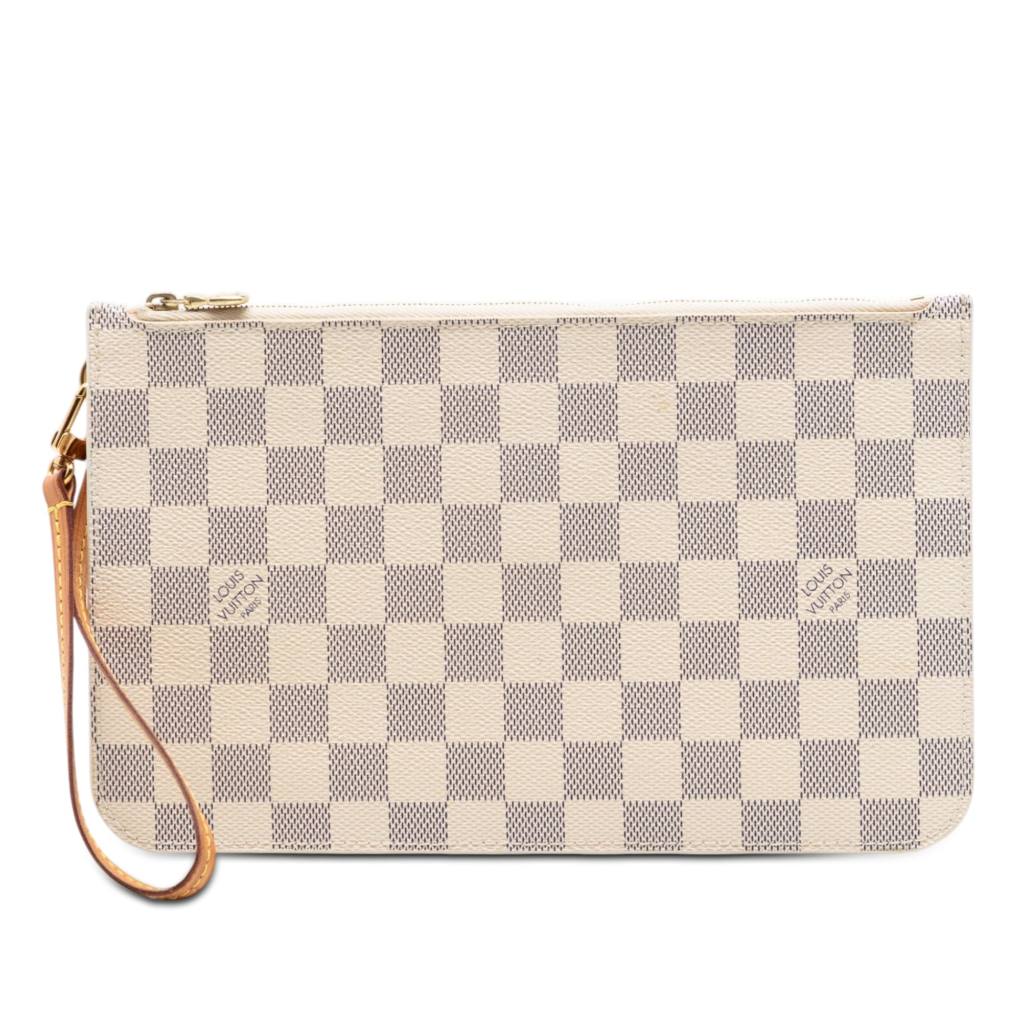 Damier Azur Neverfull MM Pouch