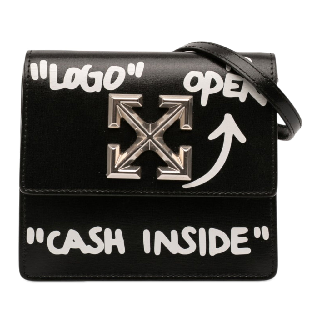 Glazed Calfskin Cash Inside Jitney 0.7 Bag