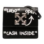 Glazed Calfskin Cash Inside Jitney 0.7 Bag