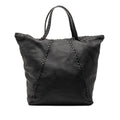Intrecciato Trimmed Cervo Tote
