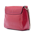 Small Patent Soho Chain Flap Crossbody