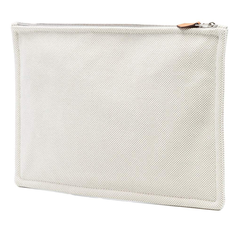 H Canvas Embroidered Electrique Flat Case