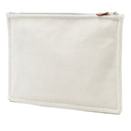 H Canvas Embroidered Electrique Flat Case