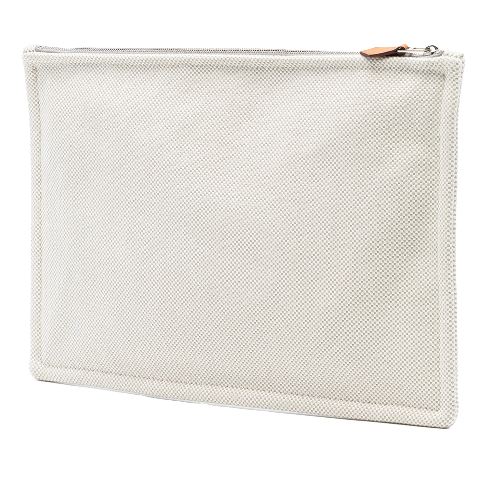 H Canvas Embroidered Electrique Flat Case