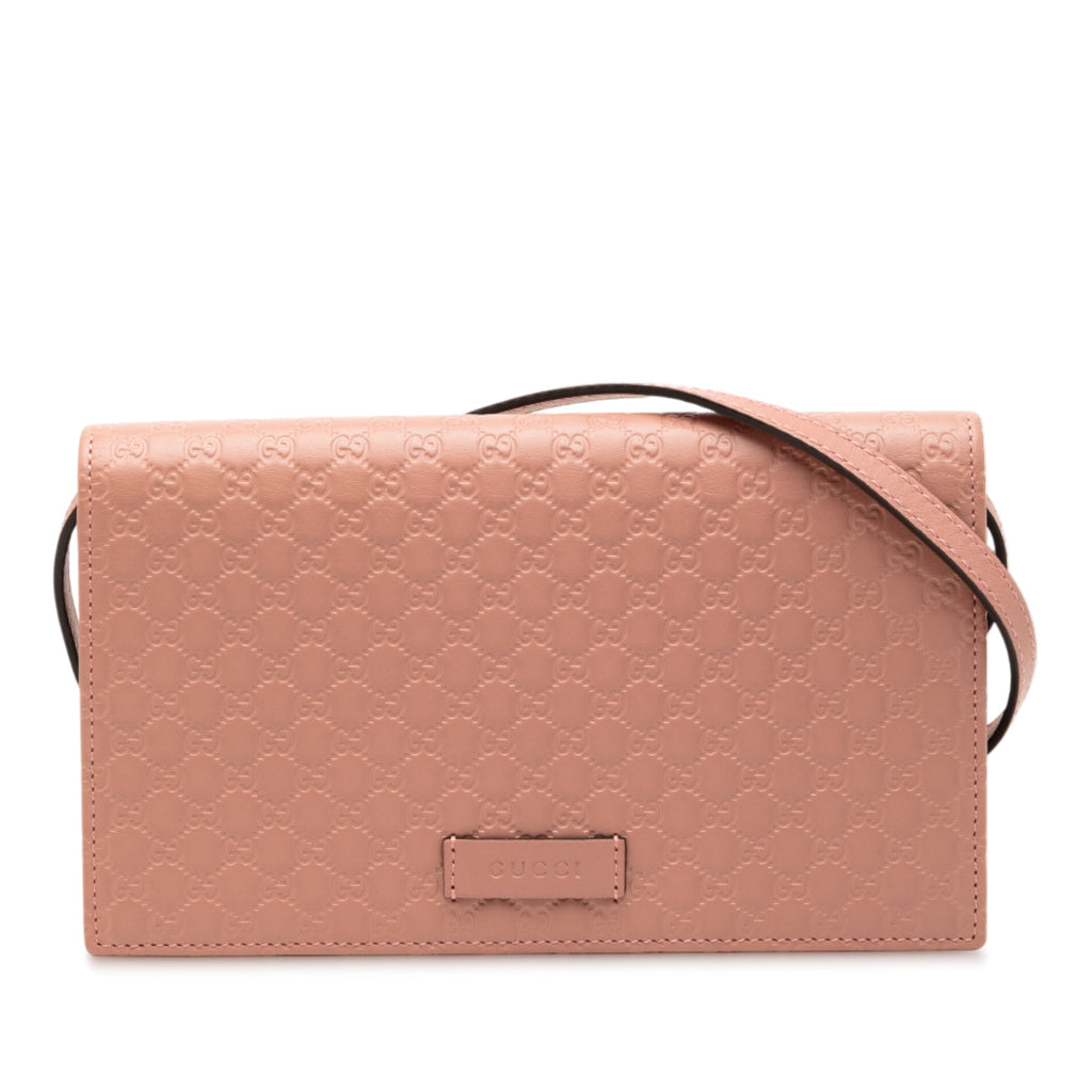 Microguccissima Wallet on Strap
