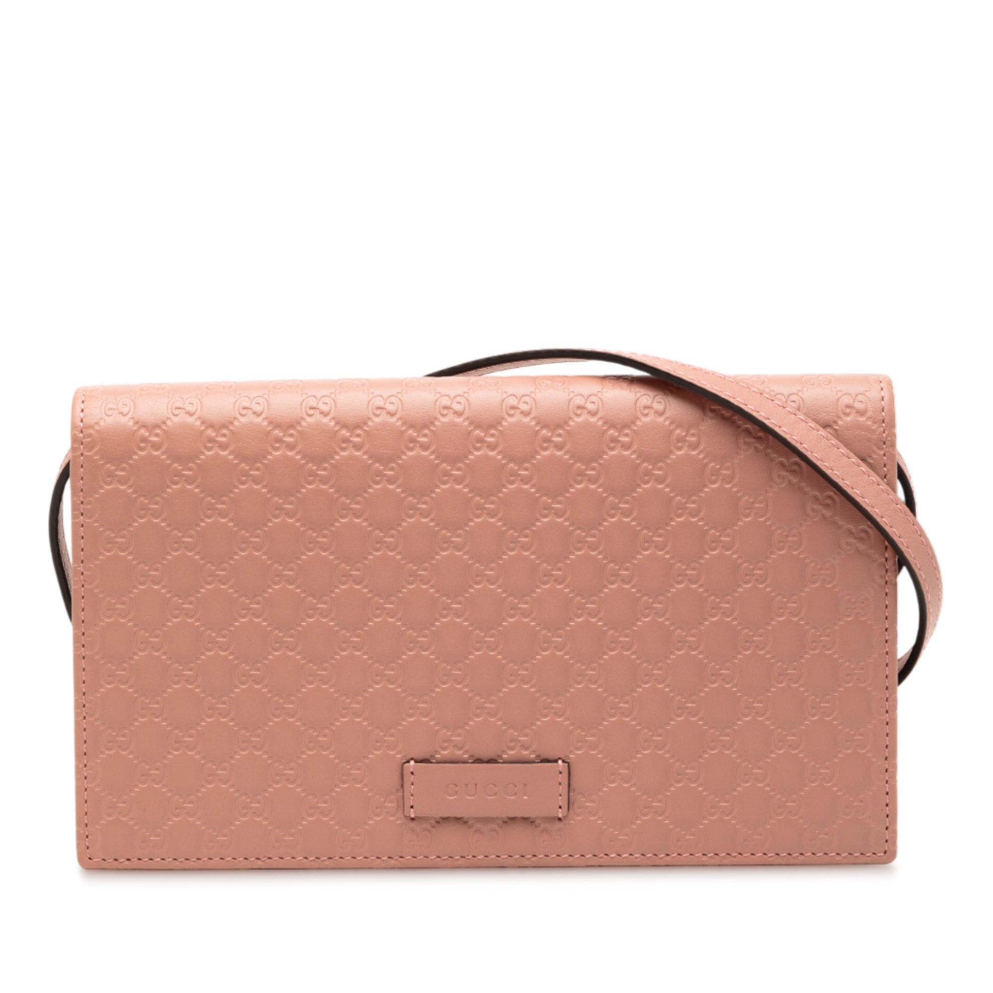Microguccissima Wallet on Strap