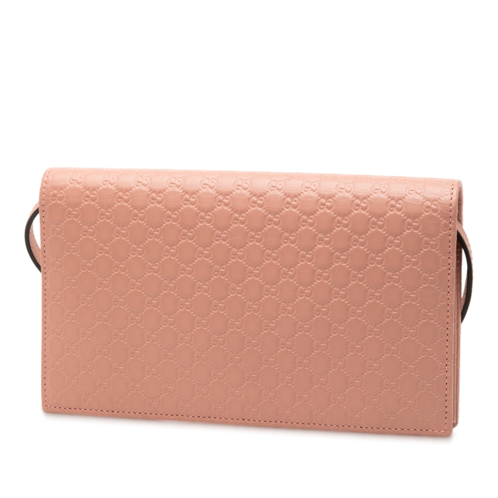 Microguccissima Wallet on Strap