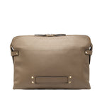 Grained Calfskin Rockstud Clutch