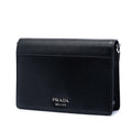 Saffiano Trimmed City Calf Racing Logo Elektra Crossbody