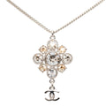 CC Brass Strass Pendant Necklace