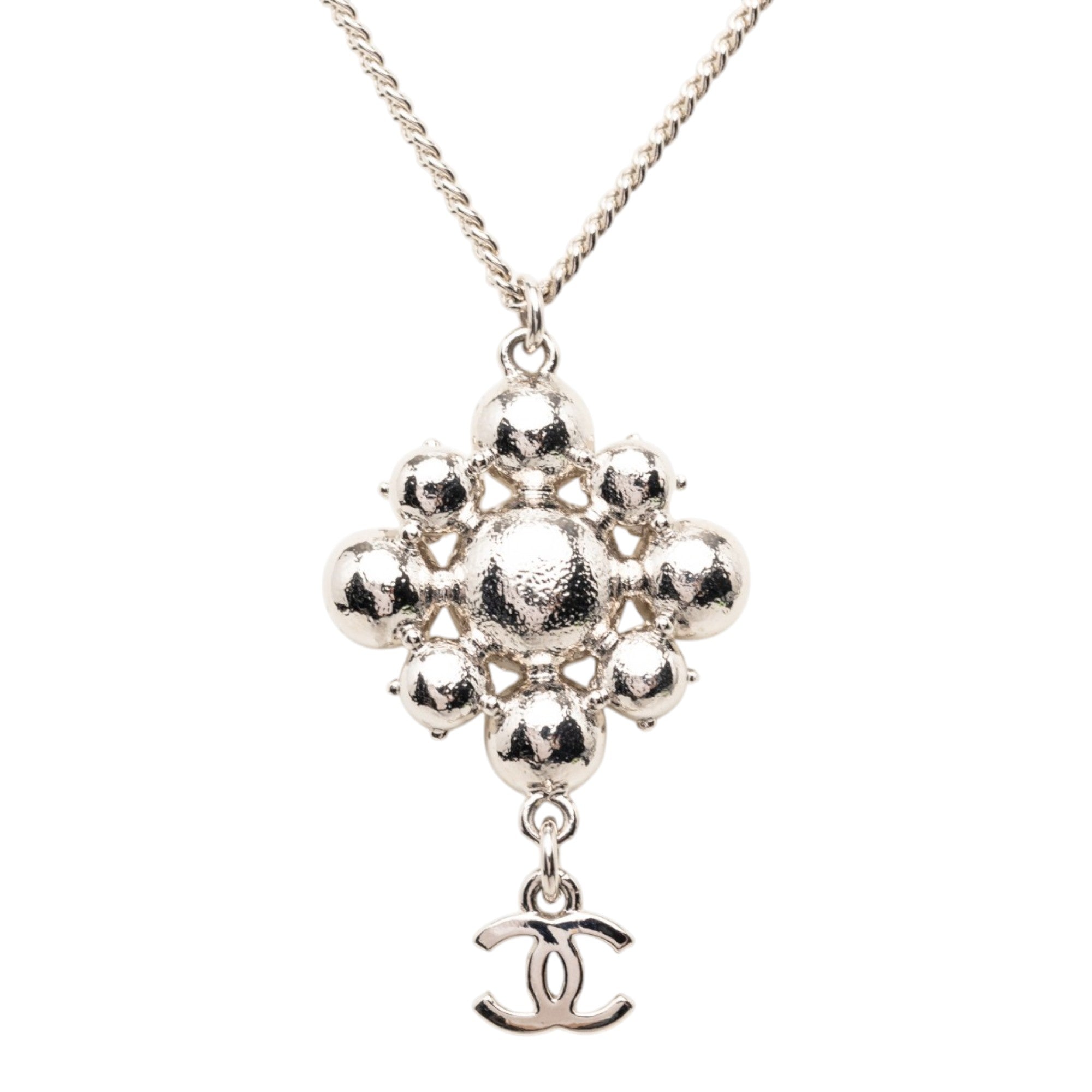 CC Brass Strass Pendant Necklace