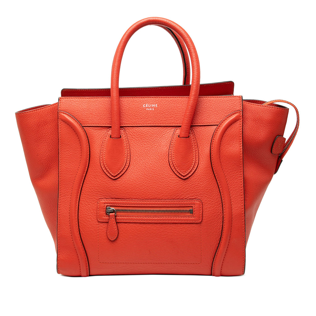Mini Leather Luggage Tote