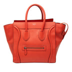 Mini Leather Luggage Tote