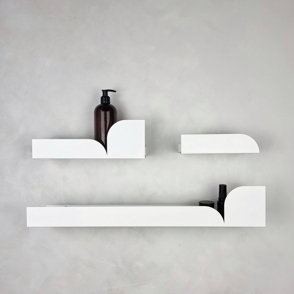 Large Metal Shelf Torino – 60cm floating shelf