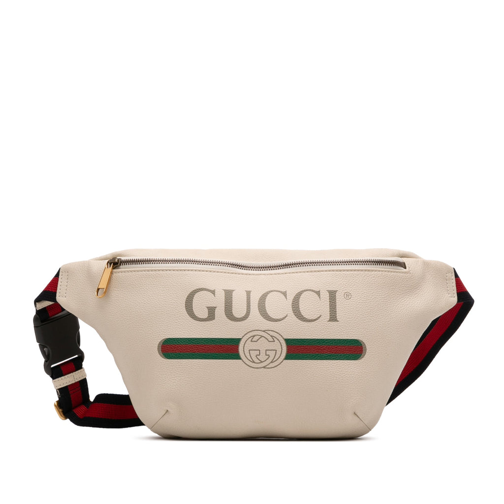 Leather Logo Belt Bag