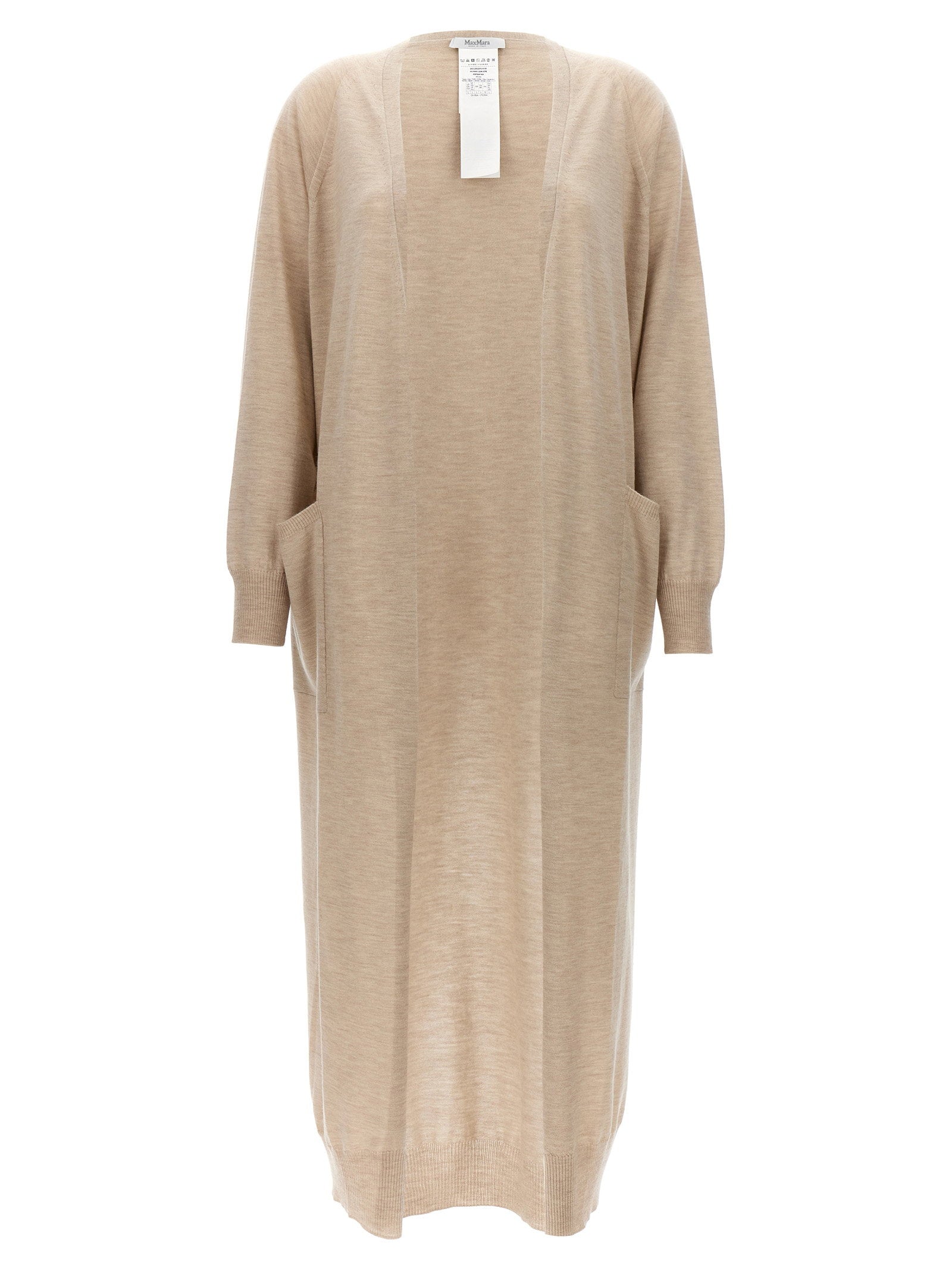Max Mara Katanga Cardigan — Beige
