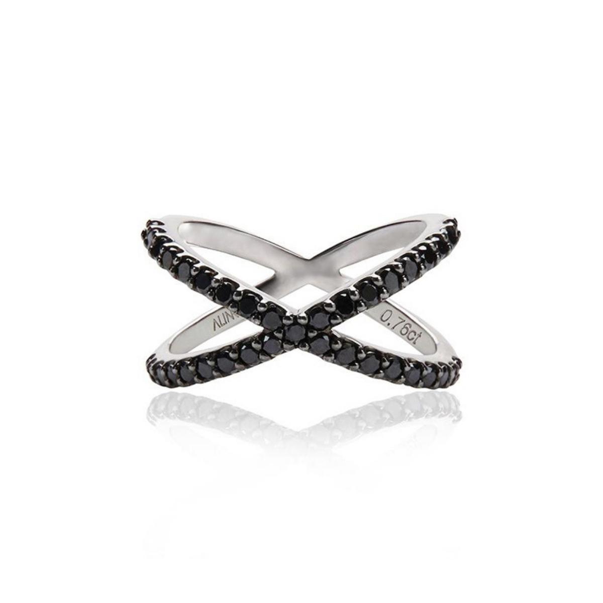 KATIA Classic Black Diamond Ring By ALINKA Fine Jewellery