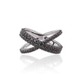 KATIA Double Black Diamond Ring By ALINKA Fine Jewellery