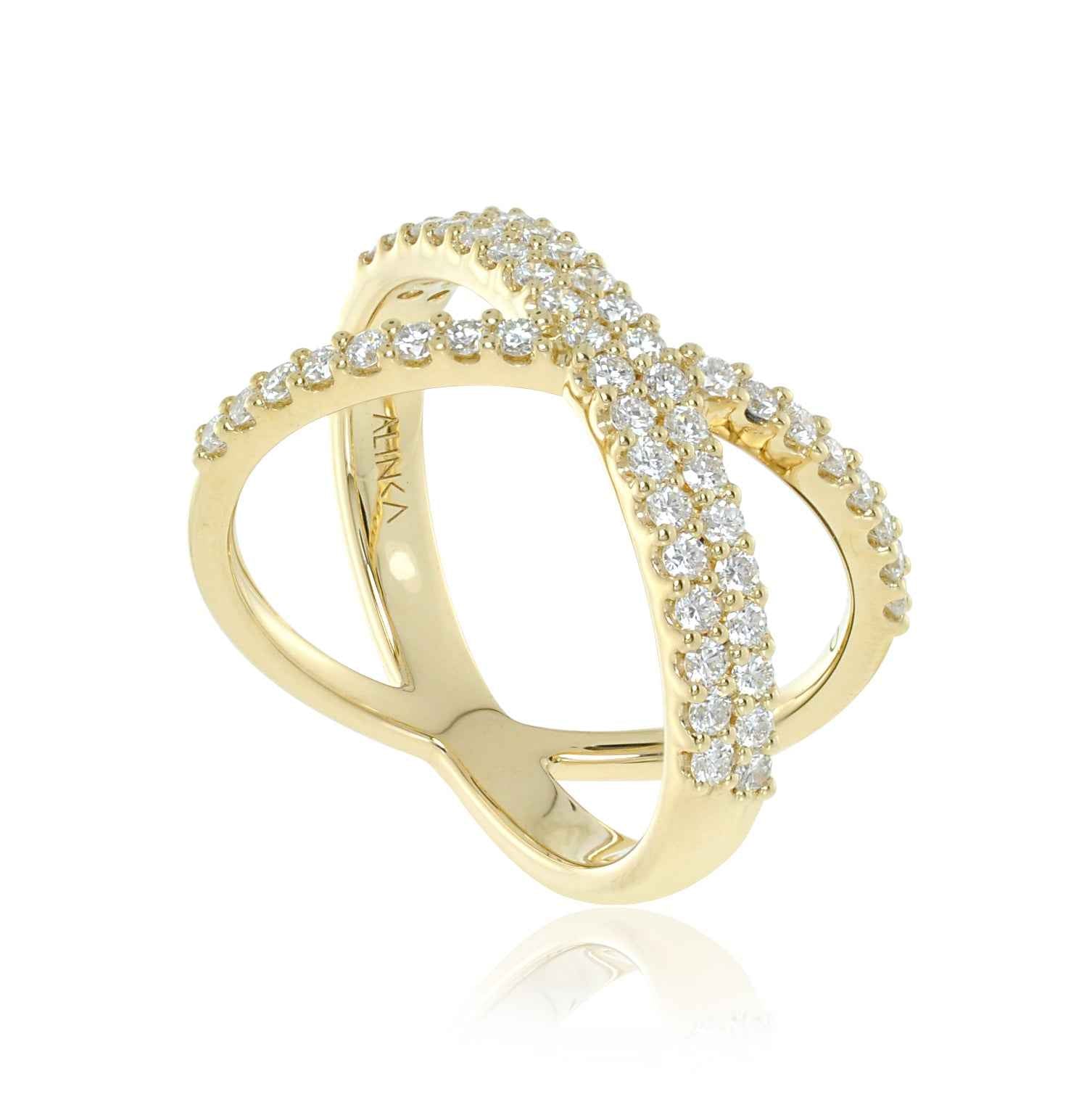 KATIA Double Diamond Ring By ALINKA Fine Jewellery