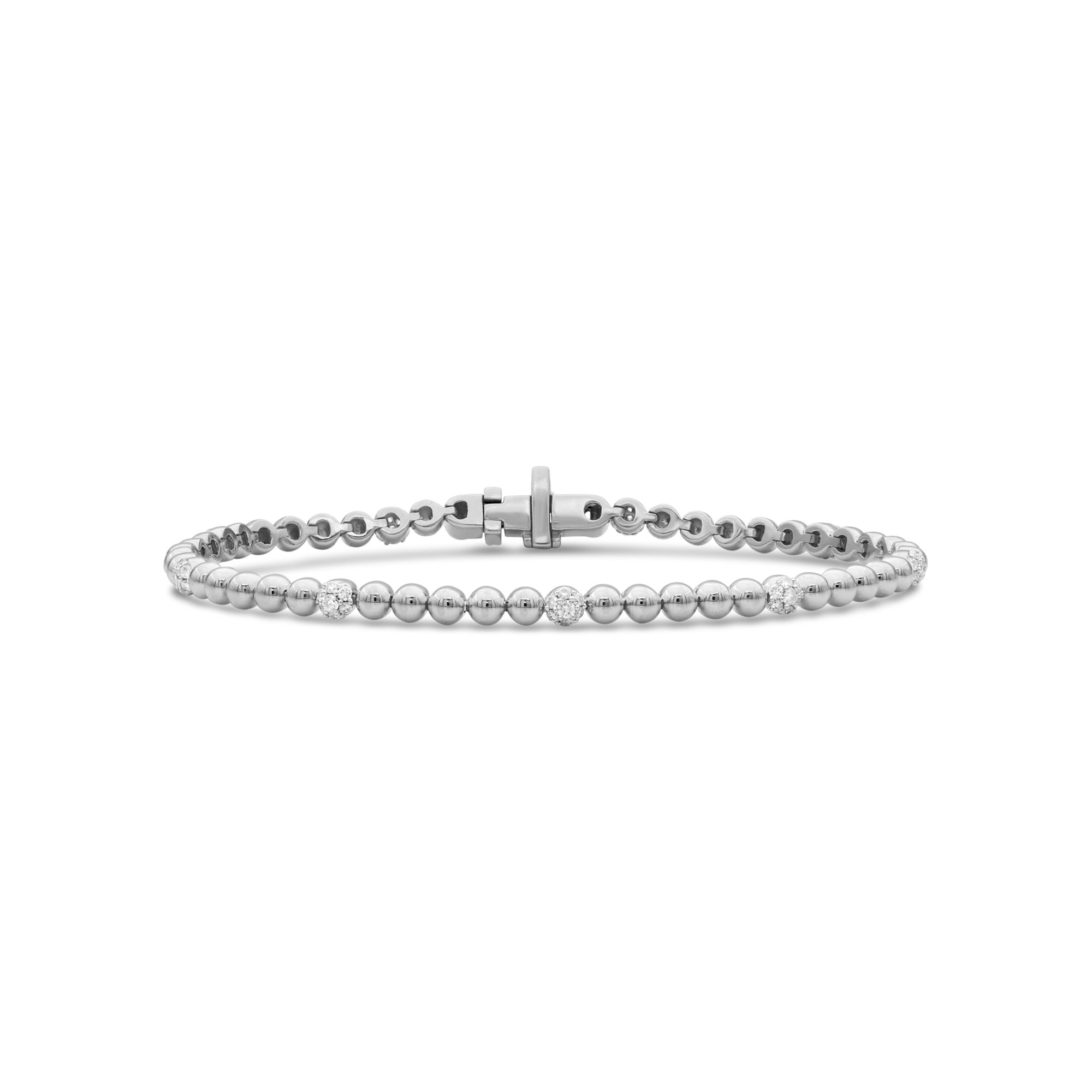 Beaded Diamond Bracelet