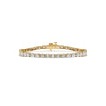 Oval Lab Diamond Tennis Bracelet