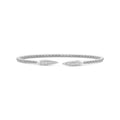 Open Beaded Flex Diamond Bangle
