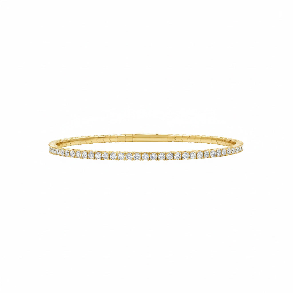 Eternity Diamond Flex Bangle