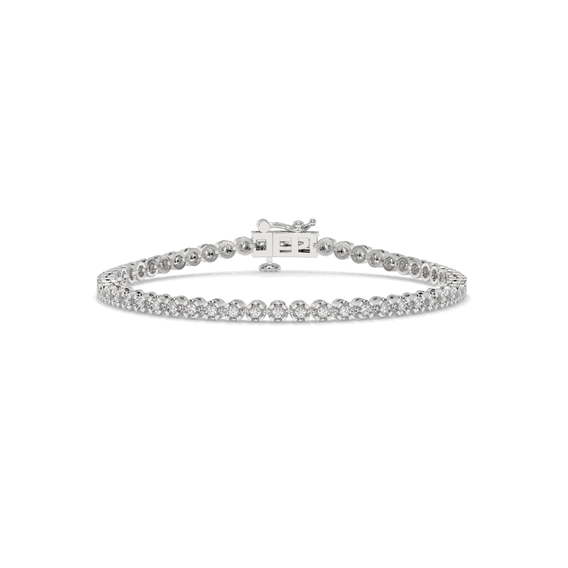 Illusion Lab Diamond Tennis Bracelet