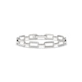 Paperclip Lab Diamond Bracelet