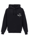 Y-3 Graphic Print Hoodie — Black