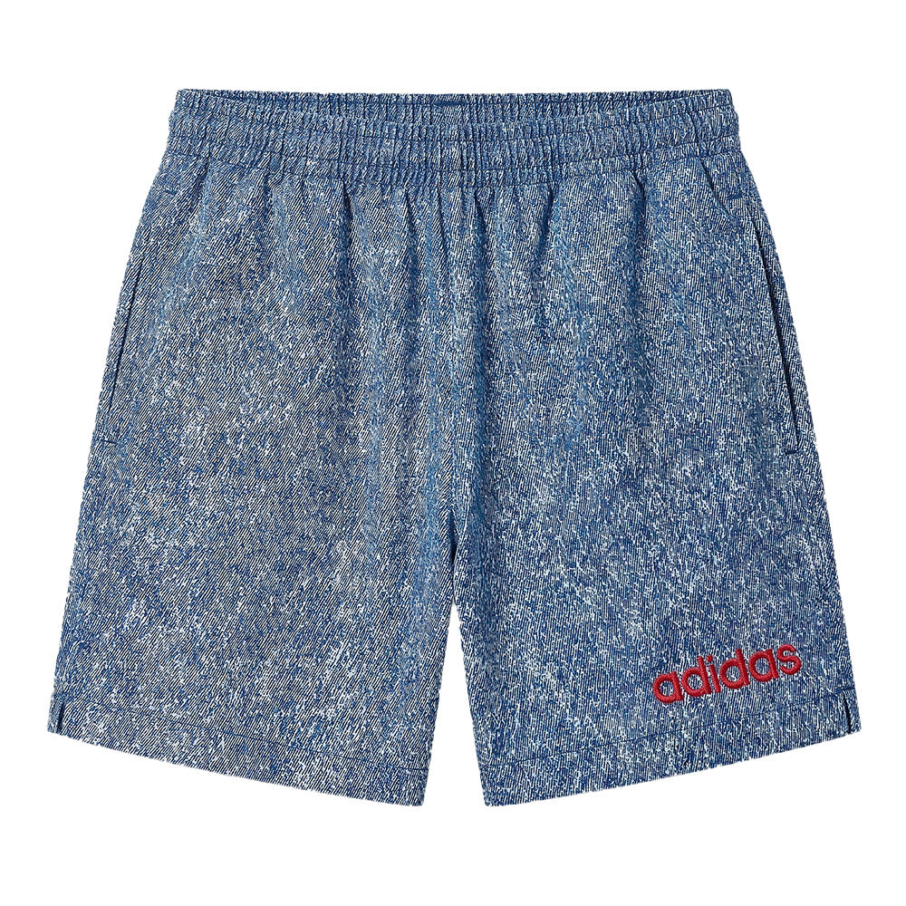 USA x Adidas Denim Graphic Nylon Short