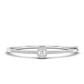 Halo Dancing Diamond Bangle